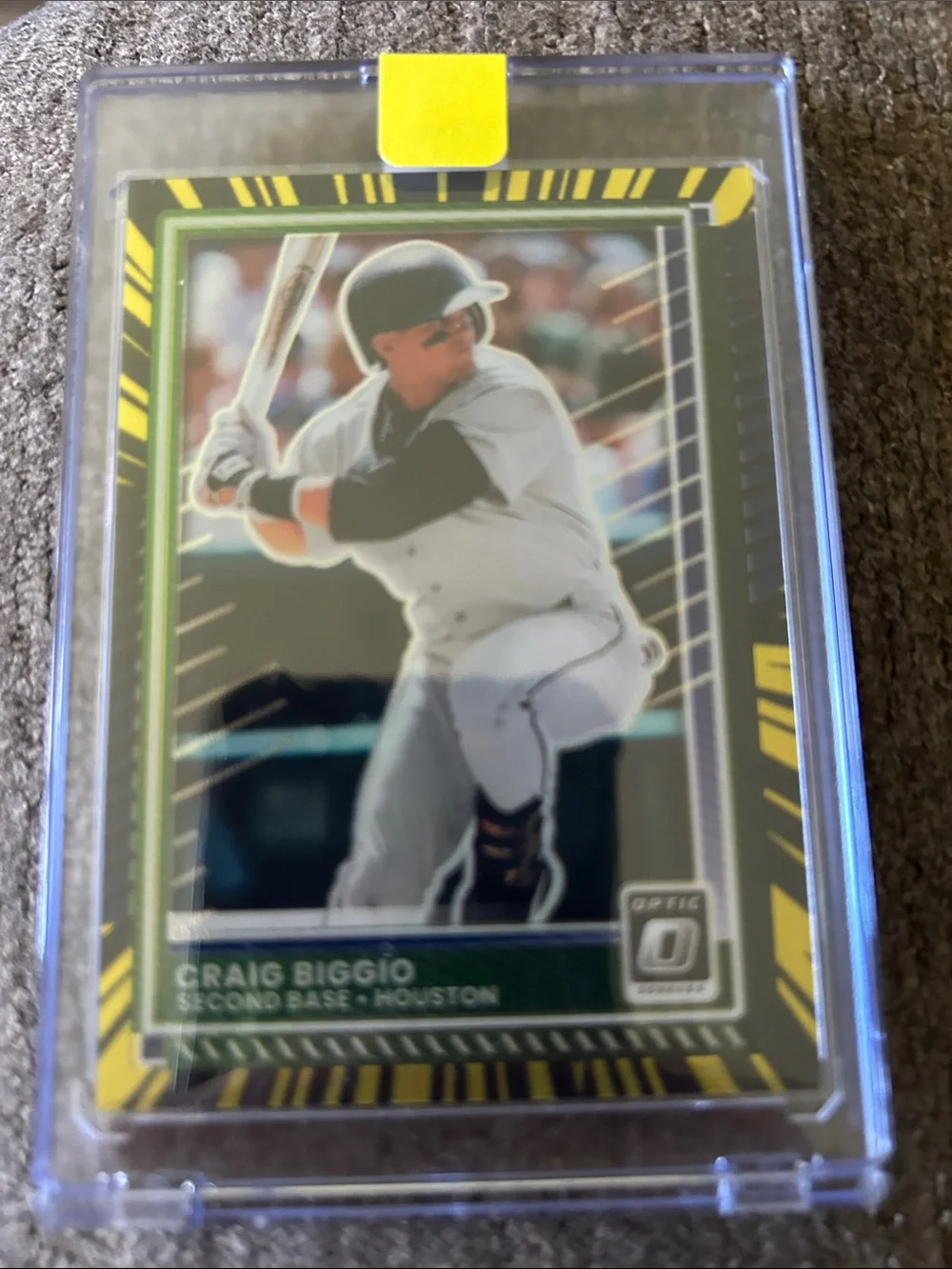 2025 Donruss Optics Numbered 26/69 Craig Biggio